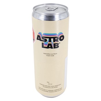 Astrolab Interstellar Live Rosin Cream Soda THC Sparkling Beverage / 355mL / Hybrid