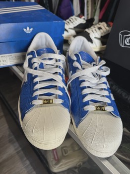 adidas Superstar Vintage Bape Blue White • Pre-Owned [2122] - view 2