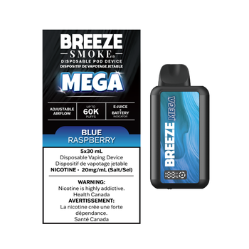 Breeze Mega 60K - Blueberry Raspberry