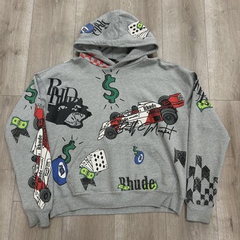 Rhude doodle hoodie • Pre-Owned [6333] - view 2