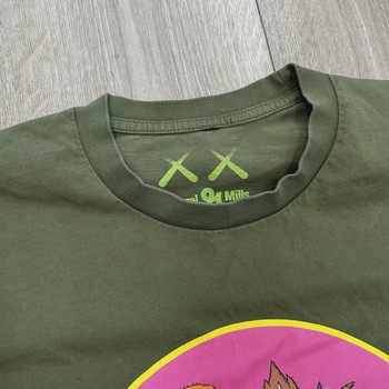 KAWS x Monsters Frute Brute T-Shirt Olive • Pre-Owned [9938] - view 5