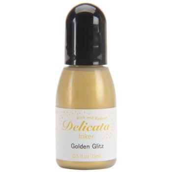 Delicata Ink Pad, Golden Glitz