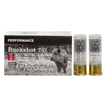 Fiocchi Buckshot 12ga 27 ball 10 Rounds