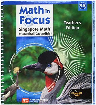 Used Math in Focus: Singapore Math Grade 4 : Teacher's Edition Book A