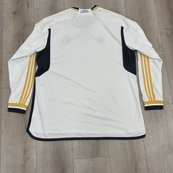 Adidas Real Madrid 2023/24 Long Sleeve Home Jersey • Brand New [0435] - view 2