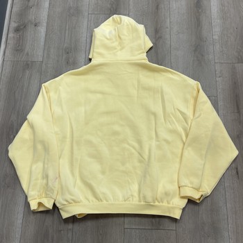 Fear of God ESSENTIALS Garden Yellow '90s Fit Fleece Hoodie - Pre-Owned - view 5
