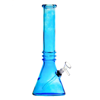 Blueberry 12" Triple Ring Soft Glass Bong - Assorted Colors
