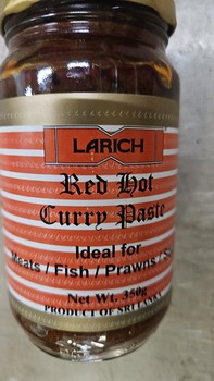 Larich Red Hot Curry Paste 350g