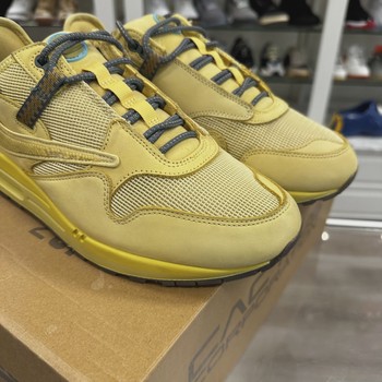 Nike Air Max 1 Travis Scott Cactus Jack Saturn Gold • Pre-Owned [5505] - view 4