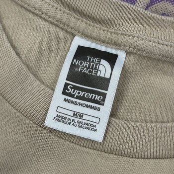 Supreme Box Logo x North Face Tee Brown • Pre-Owned [1111] - view 2