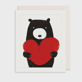 The Art File Bear Heart BE25