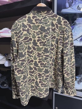 Stussy Camo Denim Zip Jacket XL • Pre-Owned [3821] - view 3