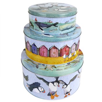 SEALIFE CAKE TINS - SET OF 3