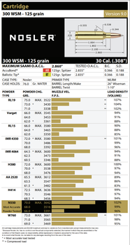 Nosler Ballistic Tip Projectiles 300 WSM 165gr 20 Projectiles