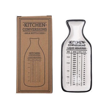 KITCHEN CONVERSIONS  BOTTLE SHAPED CERAMIC DISH