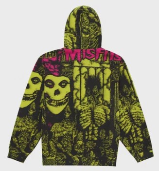 Supreme The Misfits Zip Up Hooded Sweater Multicolor • Brand New [8854] - photo 2