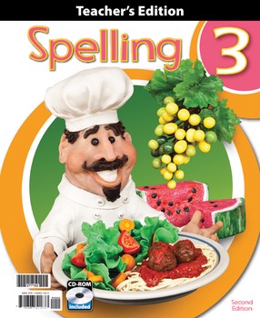 Used BJU SPELLING 3 TE 2ND ED W/CD
