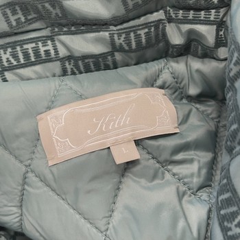 Kith Flocked Monogram Puffed Devon Shirt • Pre-Owned [7115] - view 5