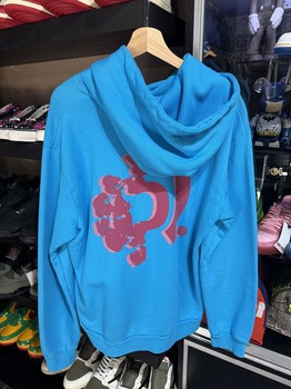 Denim Tears Bstroy Tears Hoodie Blue - view 2
