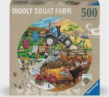 Ravensburger - Diddly Squat Farm Circular 500pc - 12002064