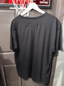 Rhude Short Sleeve Black Vertical Logo - view 2
