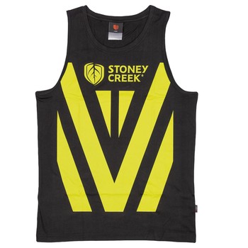 Stoney Creek Loud N Proud Black/Yellow Singlet 2XL