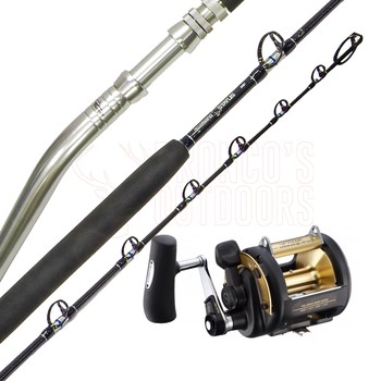 Shimano Status Bluewater Game 5'6" 37kg Bent Butt Non Roller Tip+ Shimano TLD50LRS