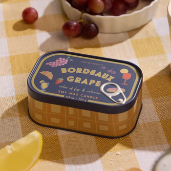 PADDYWAX BISTRO CANDLE TIN - BORDEAUX GRAPE