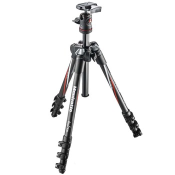 Manfrotto Befree Carbon Fiber Travel Tripod with Ball Head Black