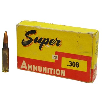 Super .308 Ammunition 150gr 20 rounds