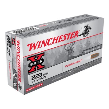 Winchester Super X .223 64gr Power Point
