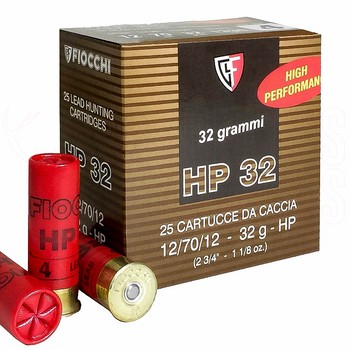Fiocchi HP 32 12g 2¾" Packets