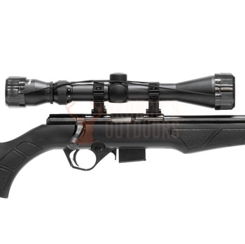 Rossi 8117 .17 HMR + Nikko Stirling Mountmaster 3-9x40mm Scope + DPT Rimfire Suppressor 5 Baffles 1/2" X 20 UNF