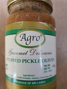 Agro Stuffed Pickle Olives375g ***