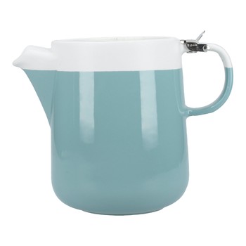 RETRO BLUE CERAMIC 1.2 LITRE INFUSER TEAPOT