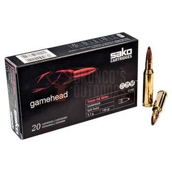 Sako Gamehead 7mm-08 140gr Soft Point