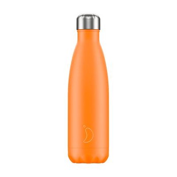 CHILLY'S 500ML NEON ORANGE BOTTLE