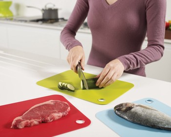 JOSEPH JOSEPH POP 3 PIECE LARGE CHOPPING MAT SET