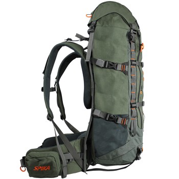 Spika Drover II 40L Pack Green + Hauler Frame
