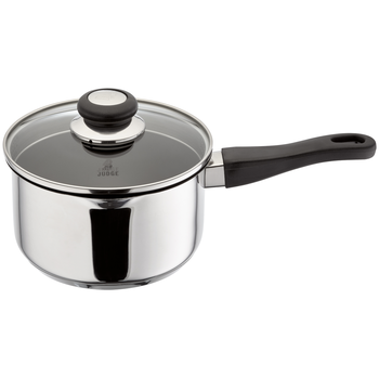 JUDGE VISTA NON STICK DRAINING SAUCEPAN - 18CM