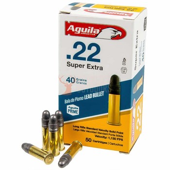 Aguila Standard Velocity .22 40gr 50 Rounds 1130fps