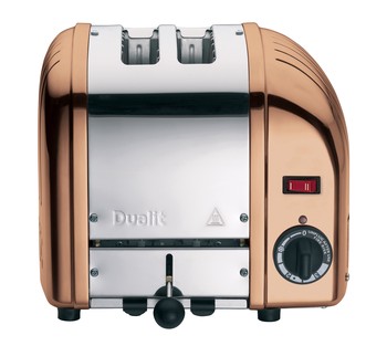 DUALIT CLASSIC 2 SLICE TOASTER - COPPER