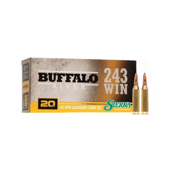 Buffalo River .243 100gr Sierra SP 20 Rounds