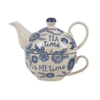 BLUE WILLOW TEA FOR ONE