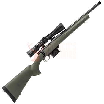 Howa Mini 300 Blackout Blued HB 16¼" Threaded Green + Panamax 3-9x40 300BLK Reticle