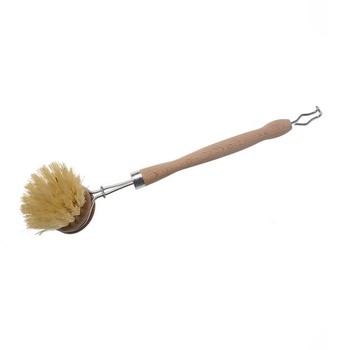 CLASSIC WOODEN HANDLED NATURAL DISH BRUSH