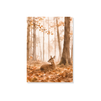 Plek kaartje · Herfst ree