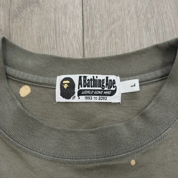 A Bathing Ape (BAPE) Tie-Dye College Relaxed Fit Tee • Pre-Owned [0711] - view 9