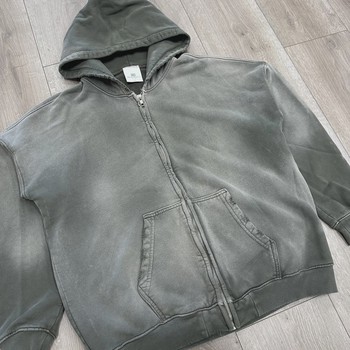 Mooji Mooji OVERSIZED ZIP-UP HOODIE AGED STONE • Pre-Owned [3004] - view 2