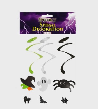Halloween Spiral Decs V30 593 (D)